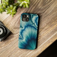 Custodia telefono - design blu